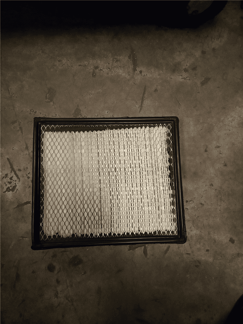 NEW AIR FILTER indicator image 1