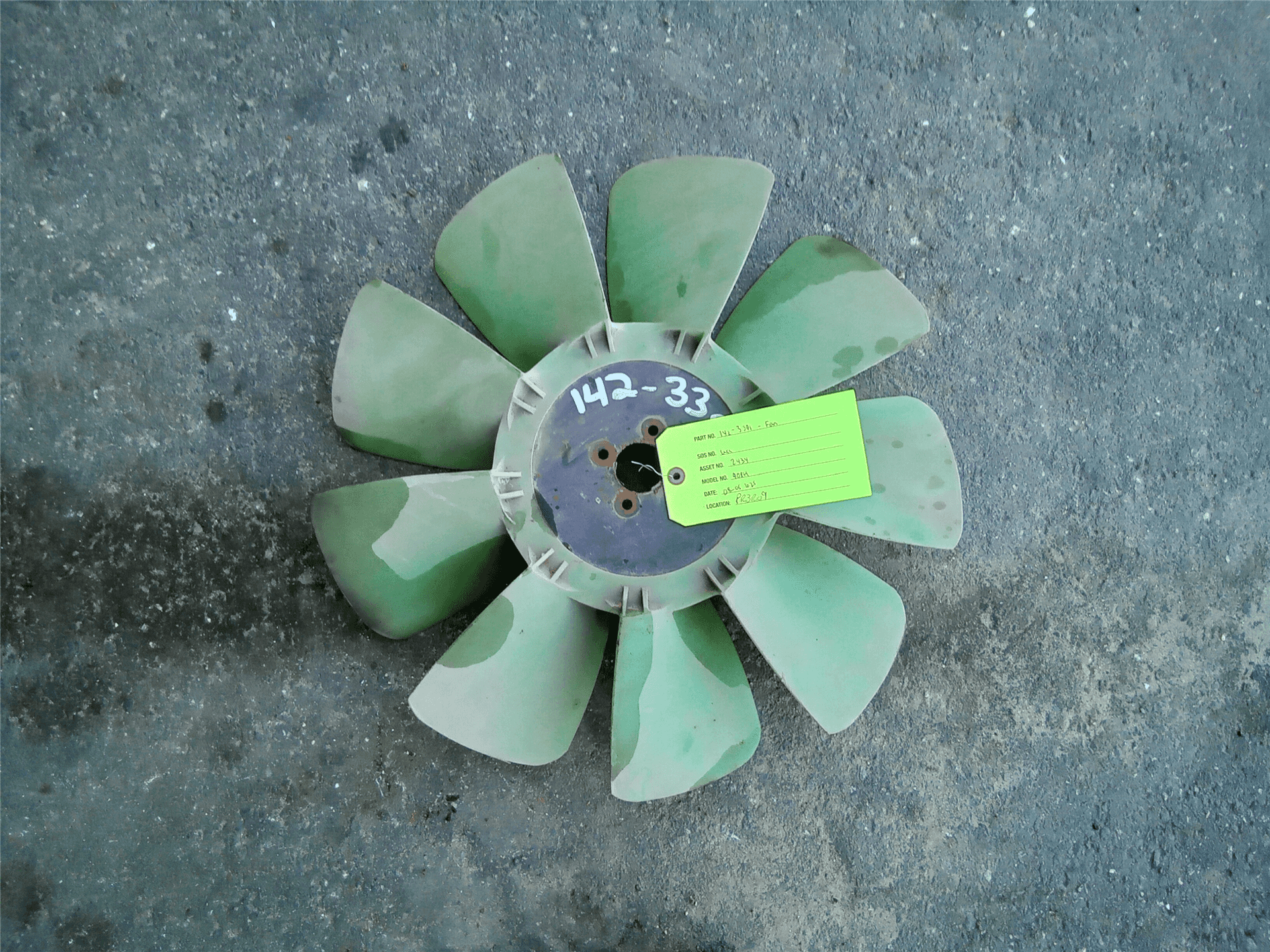 USED SPIDER FAN indicator image 1