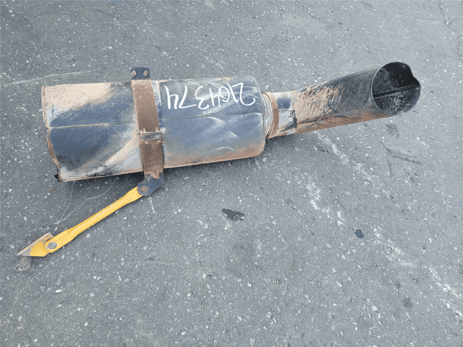 USED MUFFLER WITH image 2