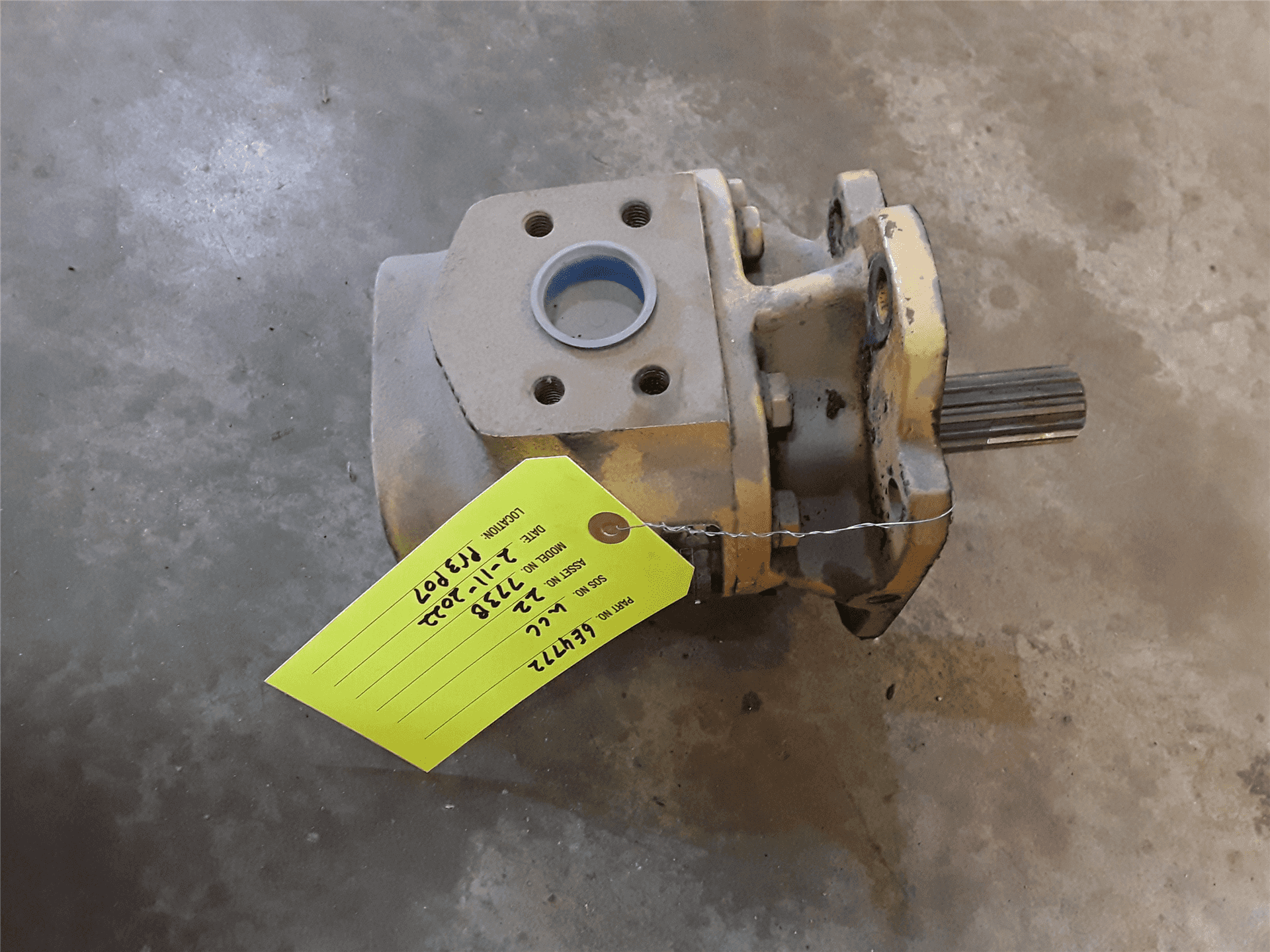 USED PUMP GP-GEAR indicator image 1