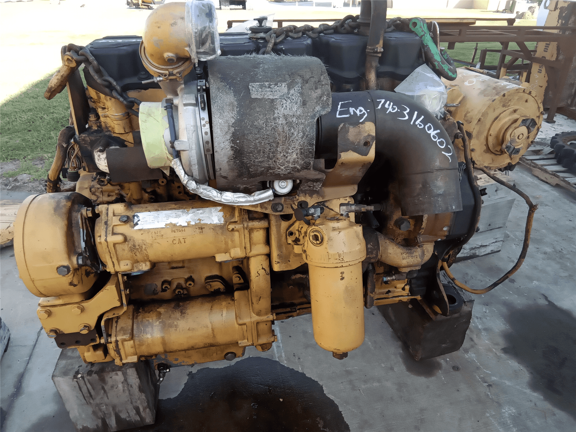 USED RUNNING ENGIN indicator image 1