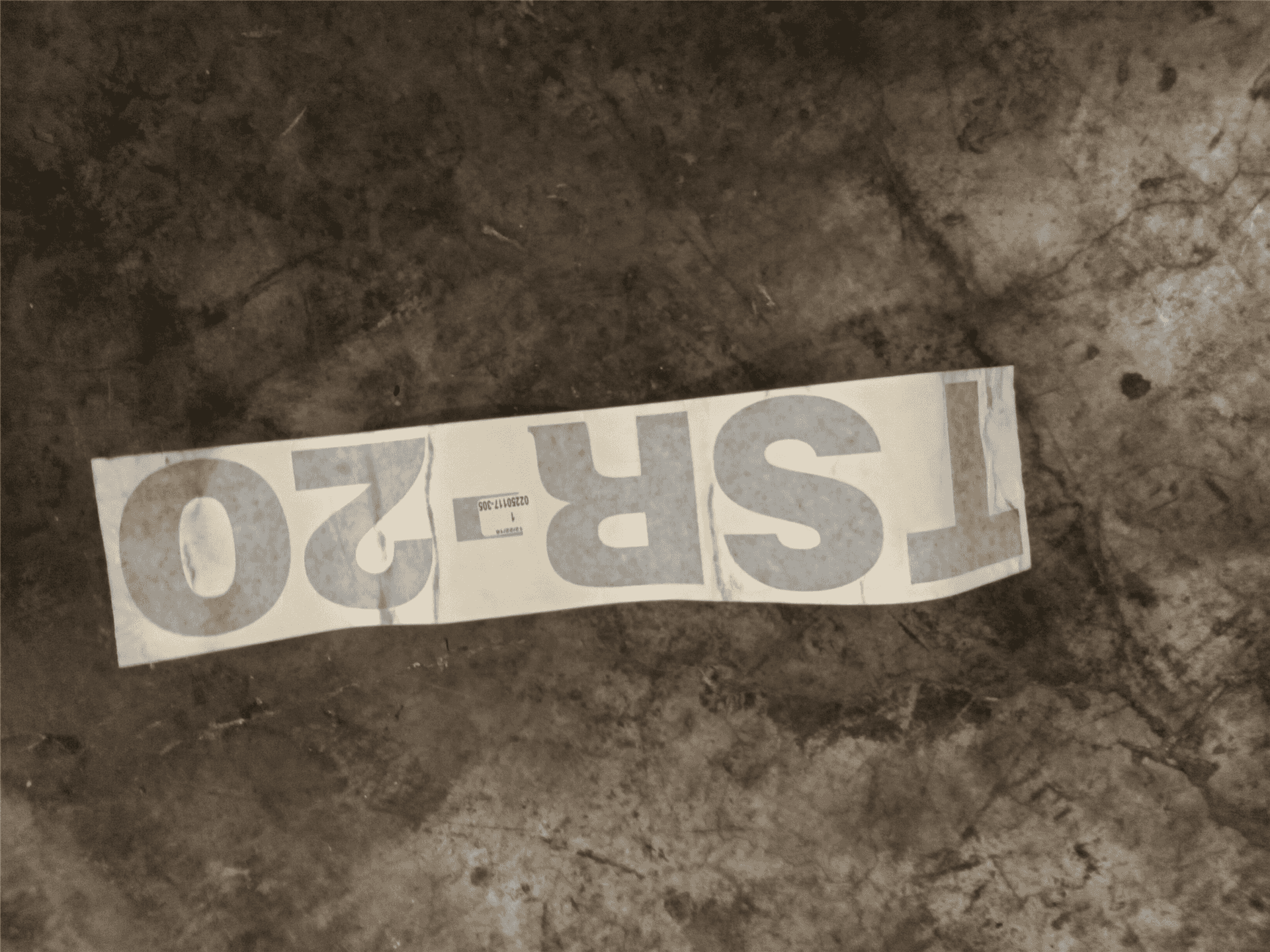 NEW TSR 20 FILM indicator image 1