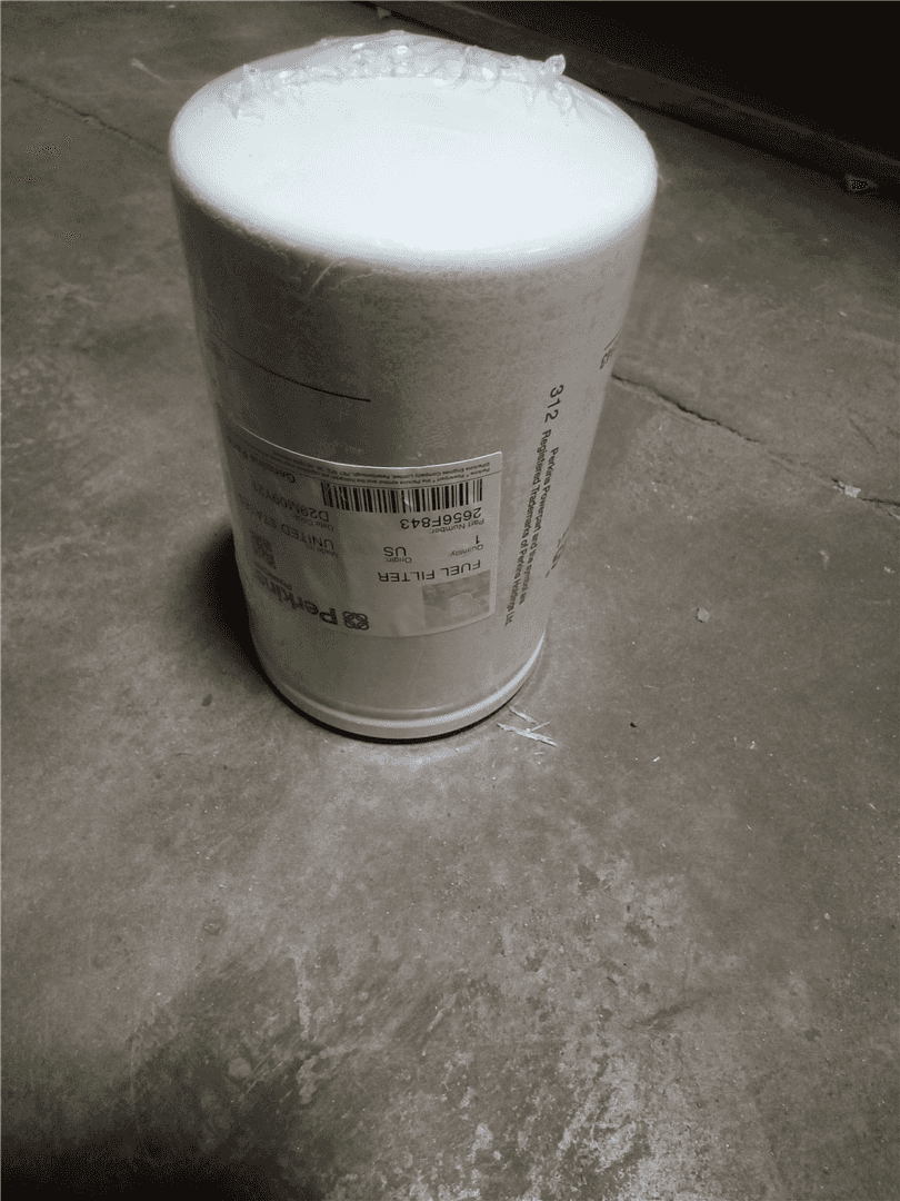 NEW FUEL FILTER image 2
