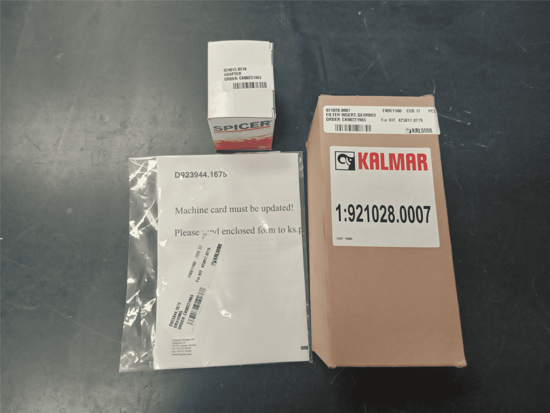 NEW SERVICE KIT indicator image 1