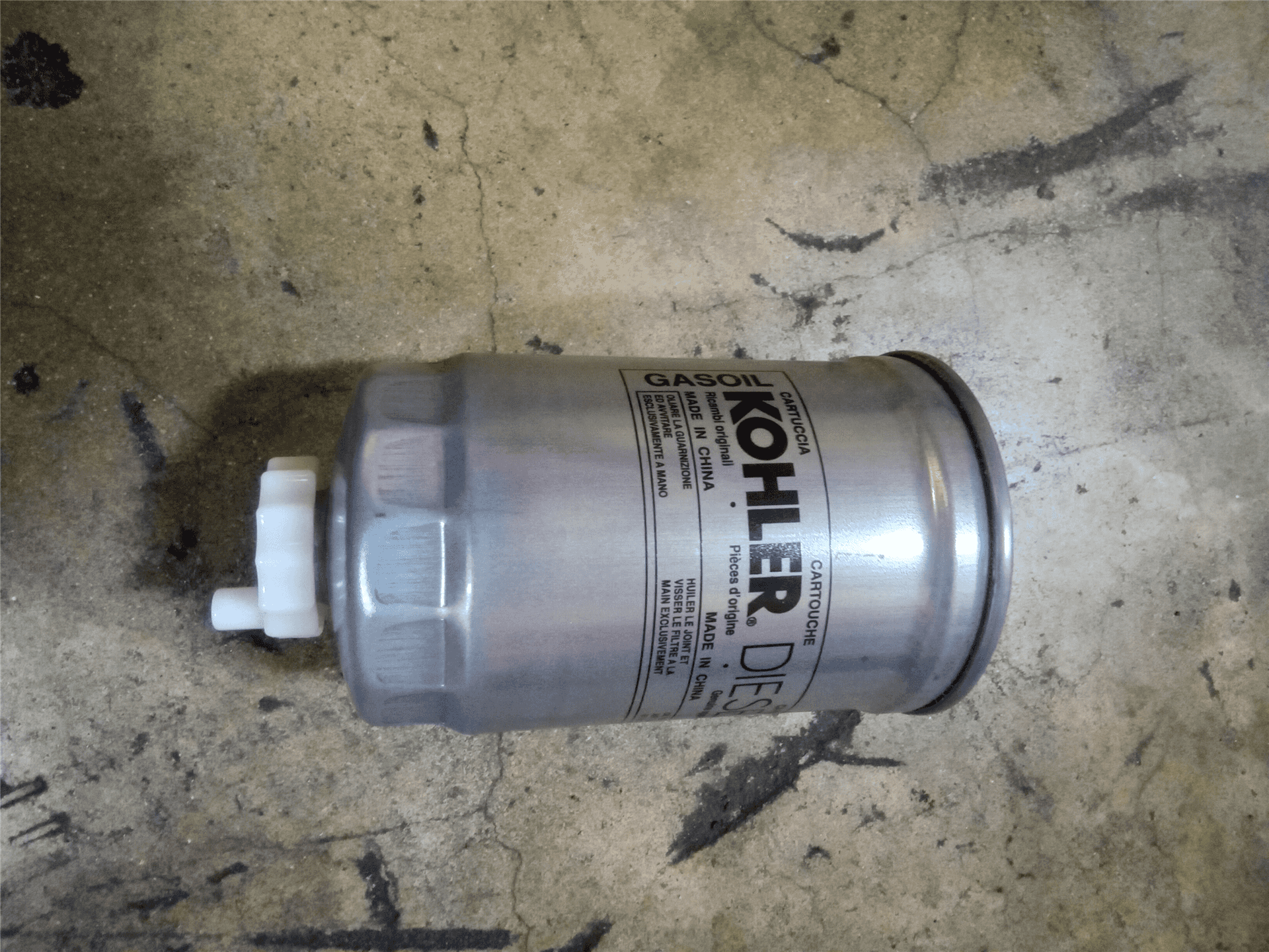 NEW FUEL FILTER indicator image 1