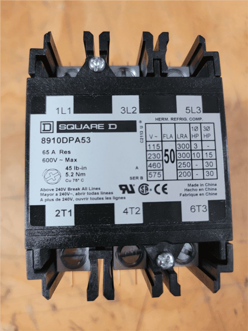 NEW CONTACTOR indicator image 1