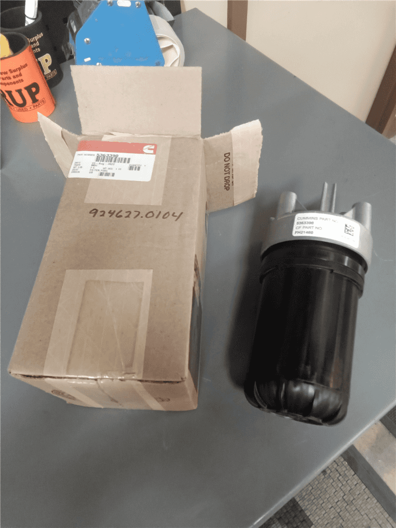NEW FUEL FILTER indicator image 1