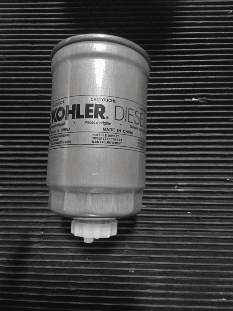 NEW FUEL FILTER indicator image 1
