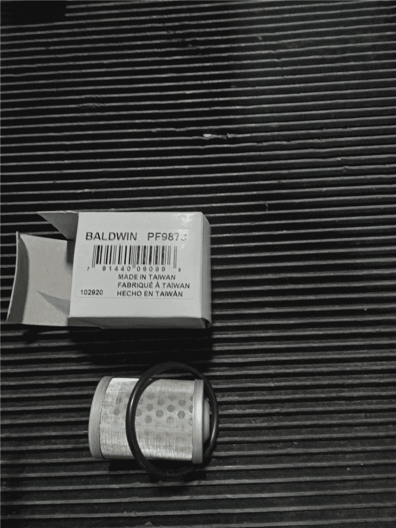 NEW FUEL STRAINER indicator image 1