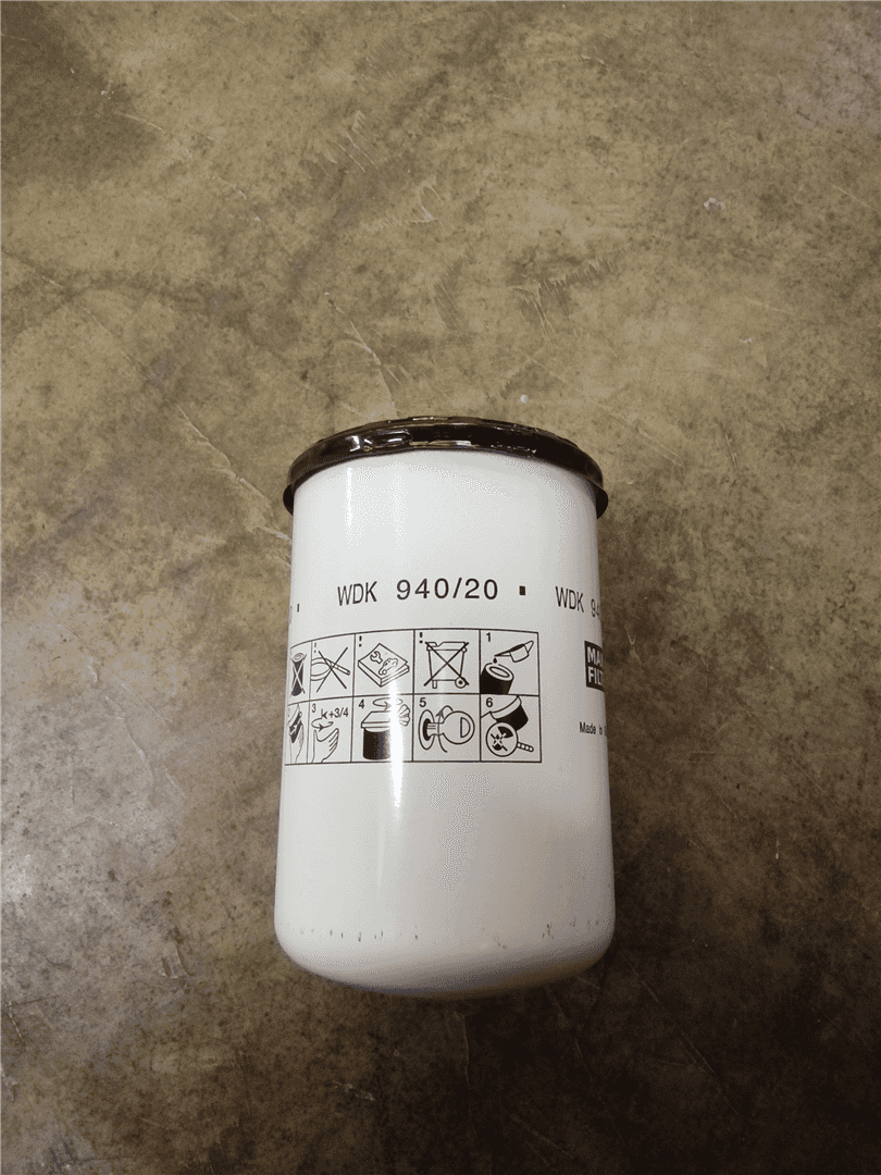 NEW FUEL FILTER indicator image 1