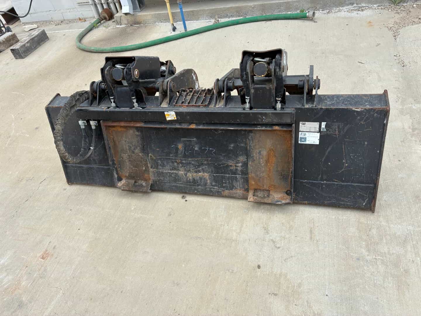 78: SKID STEER GRAPPLE BUCKET W/TOP CLAMPS    SRS 4/2026 image 2
