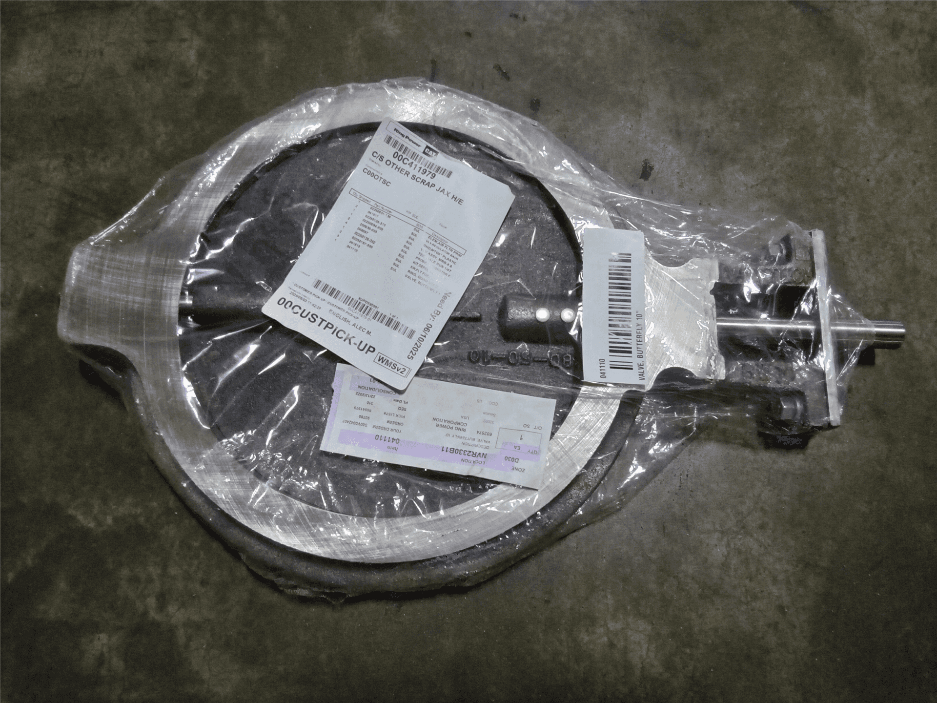 NEW BUTTERFLY VALV image
