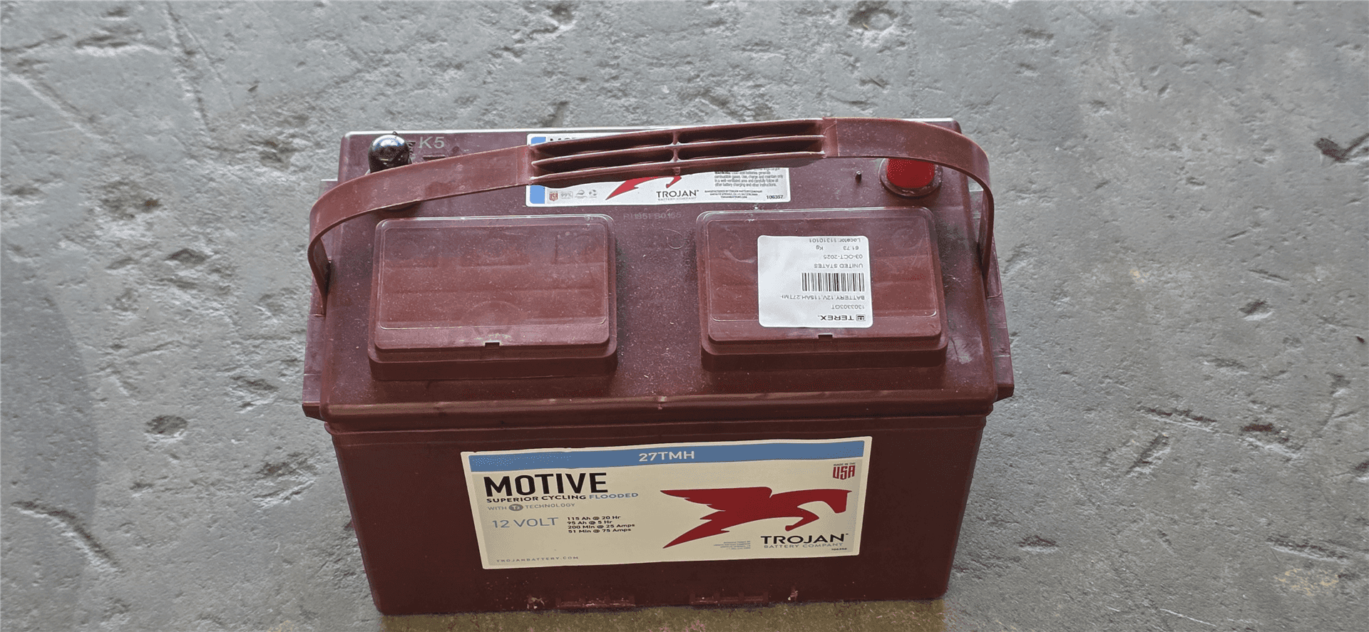 NEW 12V BATTERY image