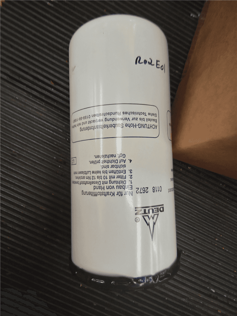 NEW FUEL FILTER image