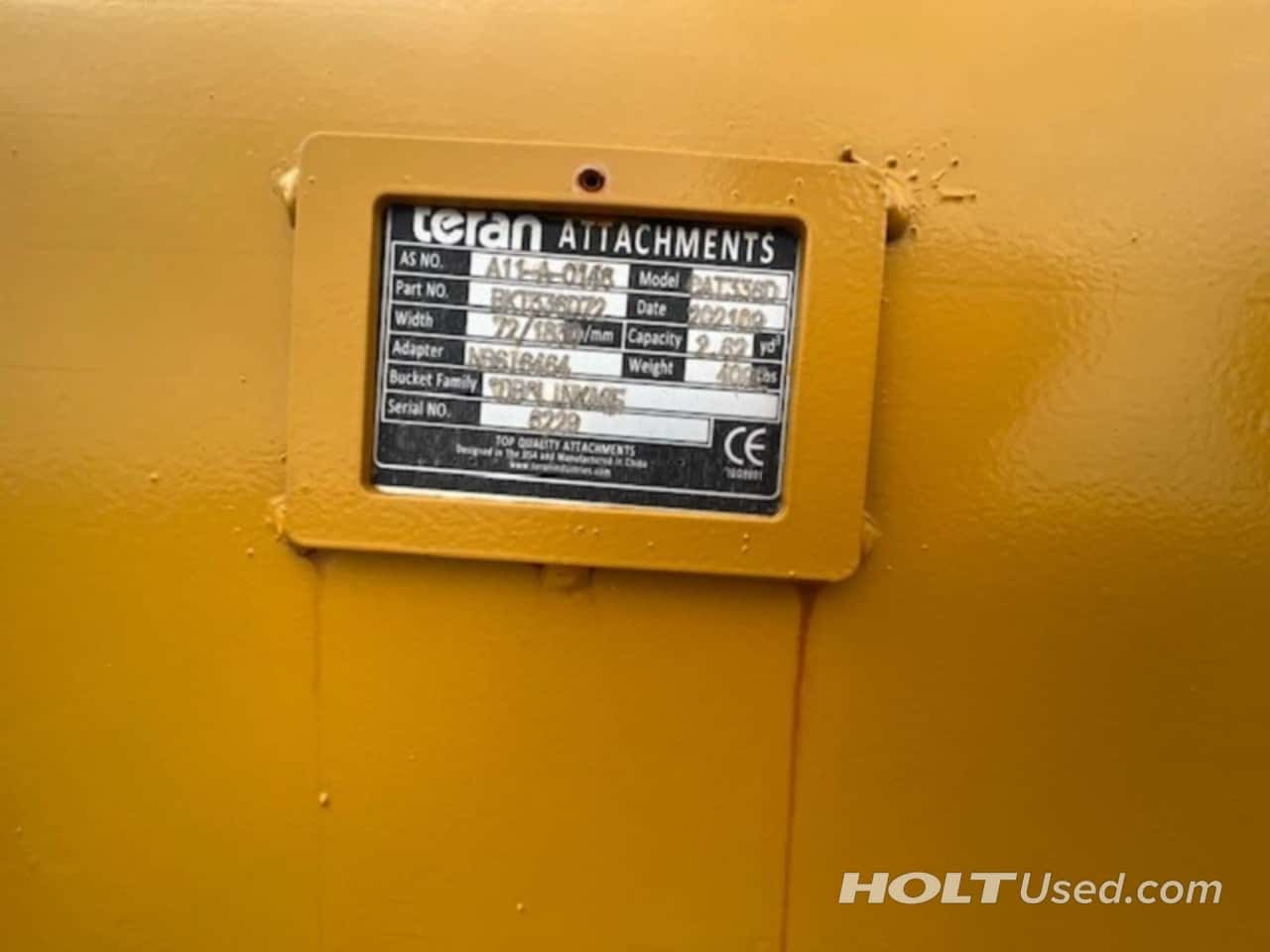 NEW TERAN HD BUCKET FOR DB LINKAGE                   MQ image