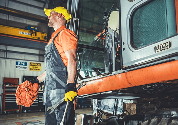 Heavy equipment professional
