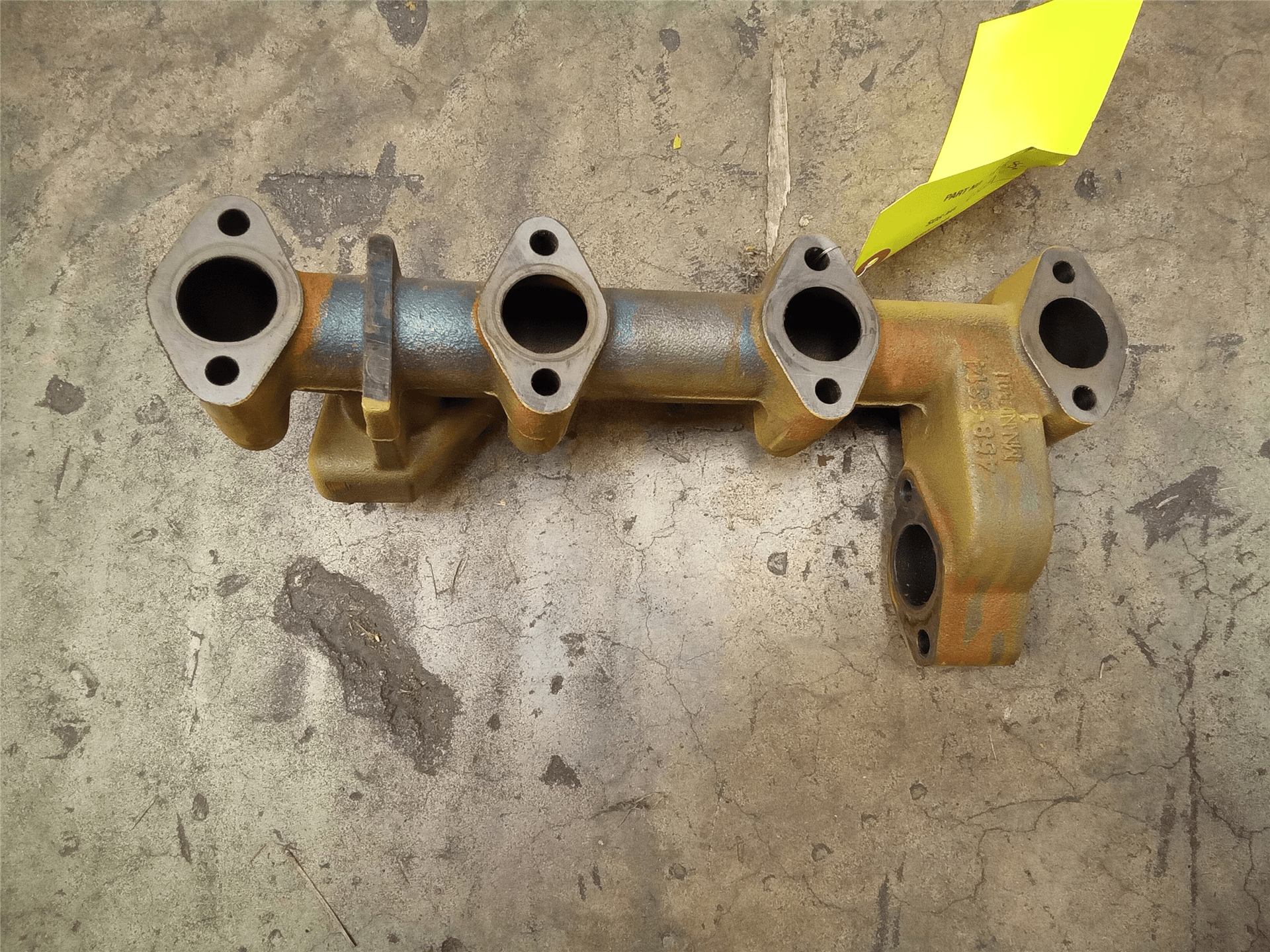 NEW EXHAUST MANIFO image 1