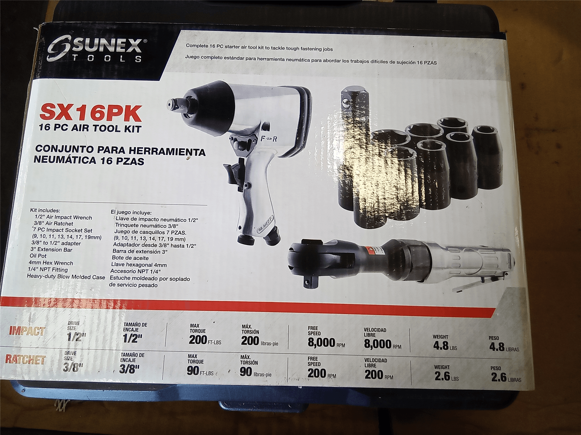 NEW AIR TOOL KIT image
