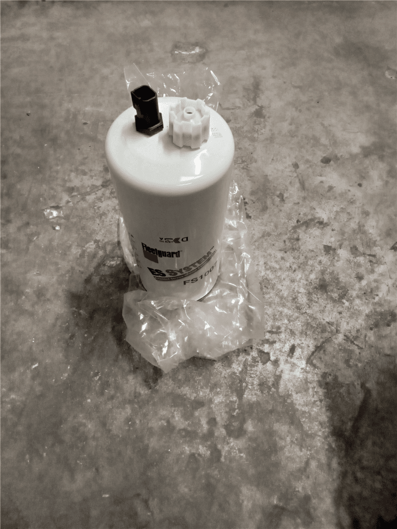 NEW FUEL FILTER image 1