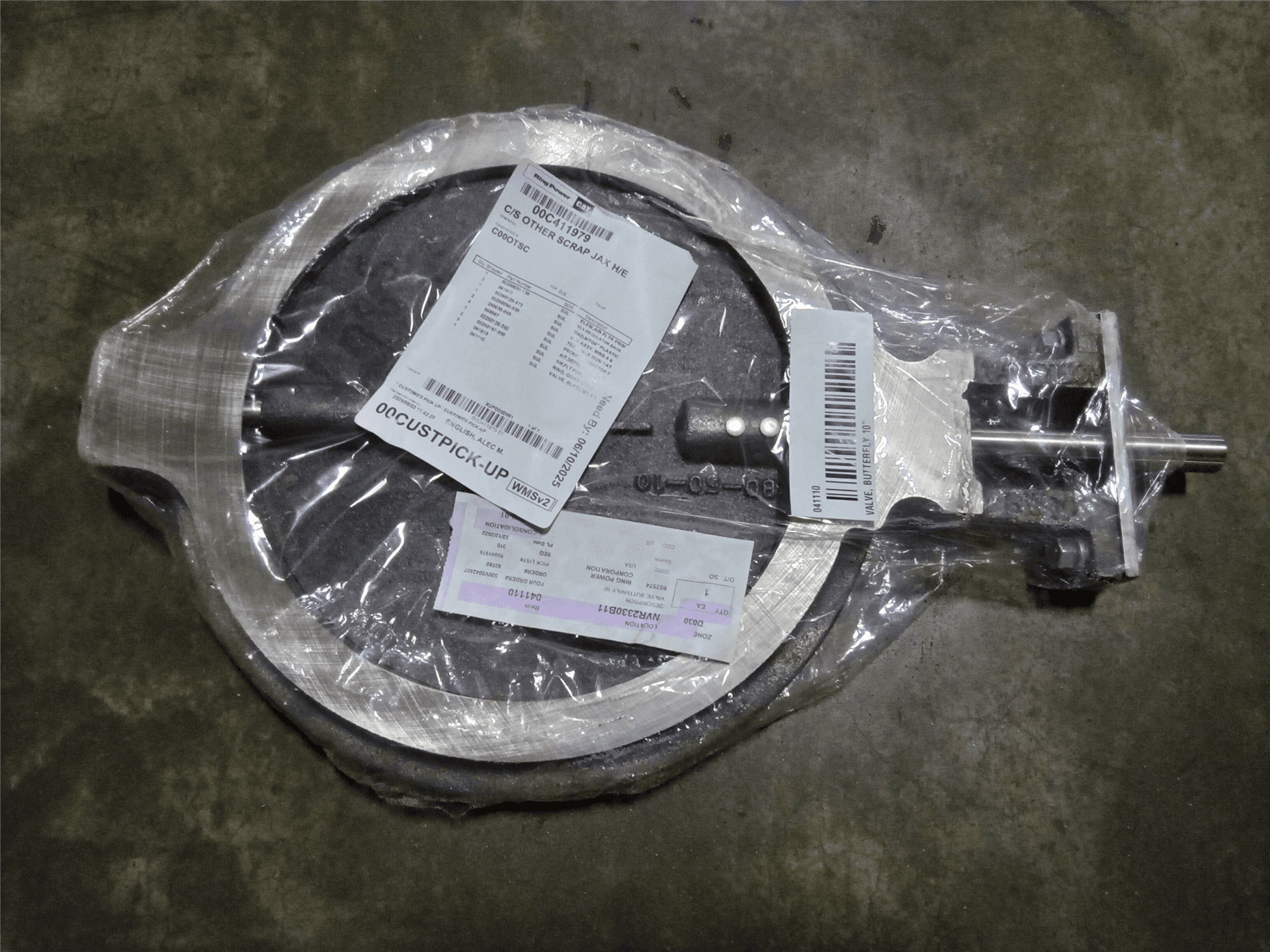 NEW BUTTERFLY VALV image 1