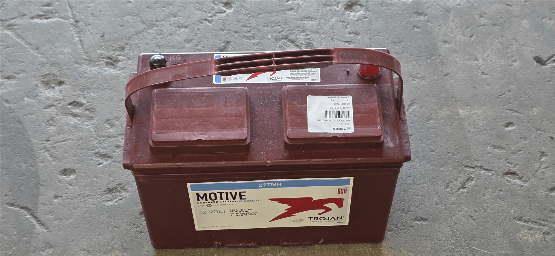 NEW 12V BATTERY image 1