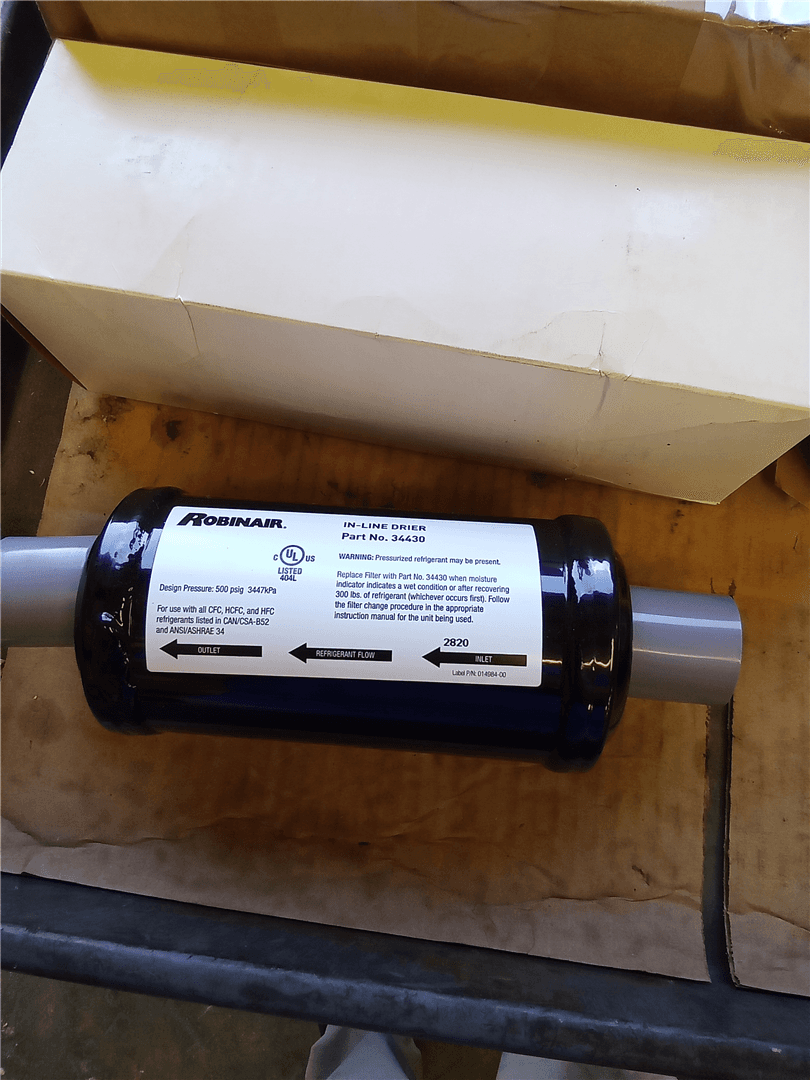NEW INLINE DRIER image 1