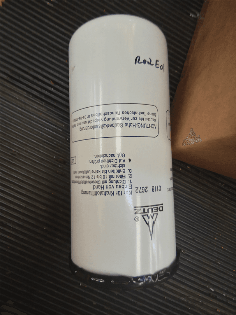 NEW FUEL FILTER image 1