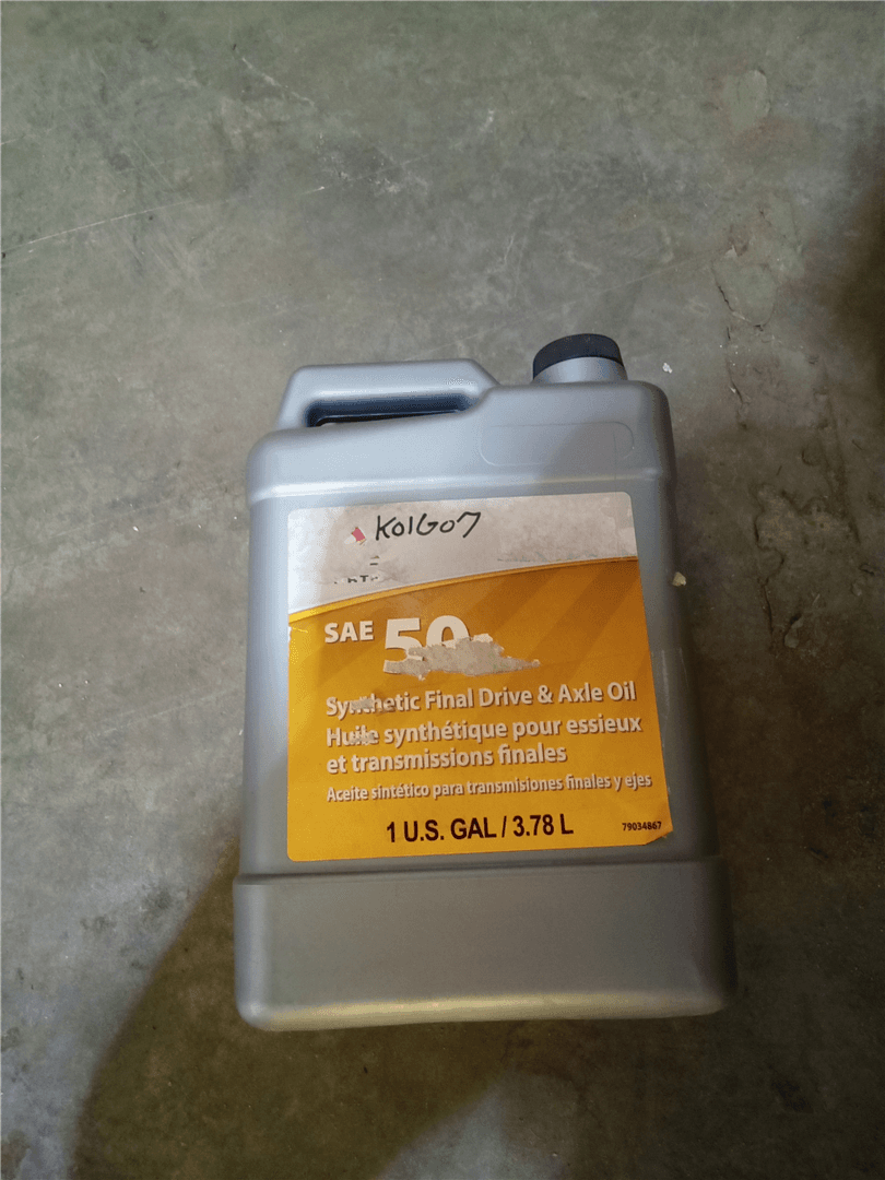 NEW FD AXLE OIL image 1