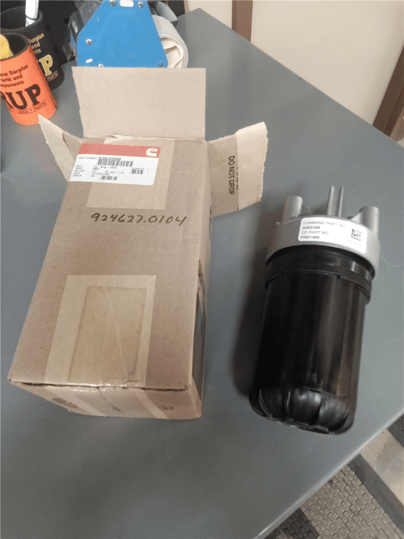 NEW FUEL FILTER image 1