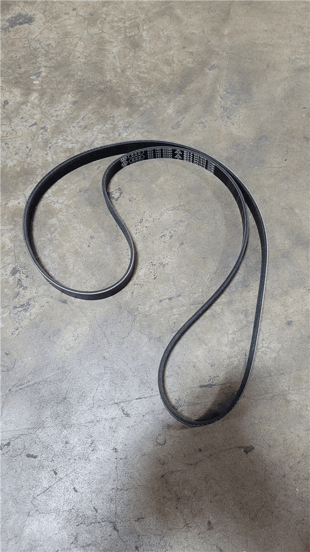 NEW V-RIBBED BELT image 1