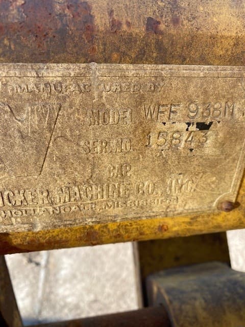 USED 60" WICKER 950M PIN ON FORKS image 1
