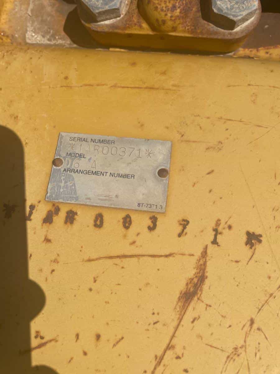 D6T XL ANGLE BLADE USED MQ image 7