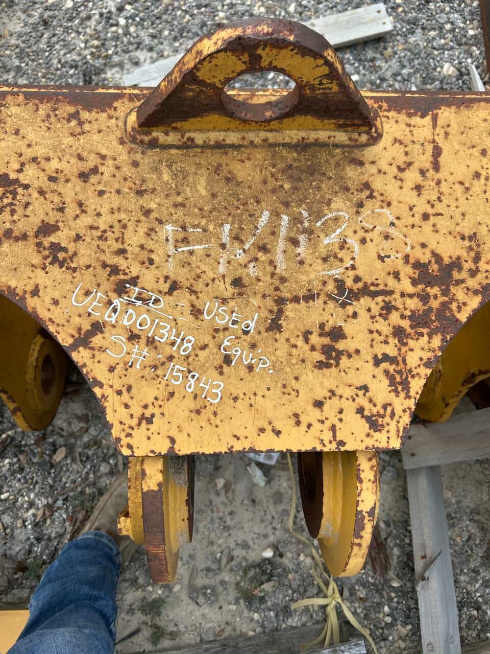 USED 60" WICKER 950M PIN ON FORKS image 8