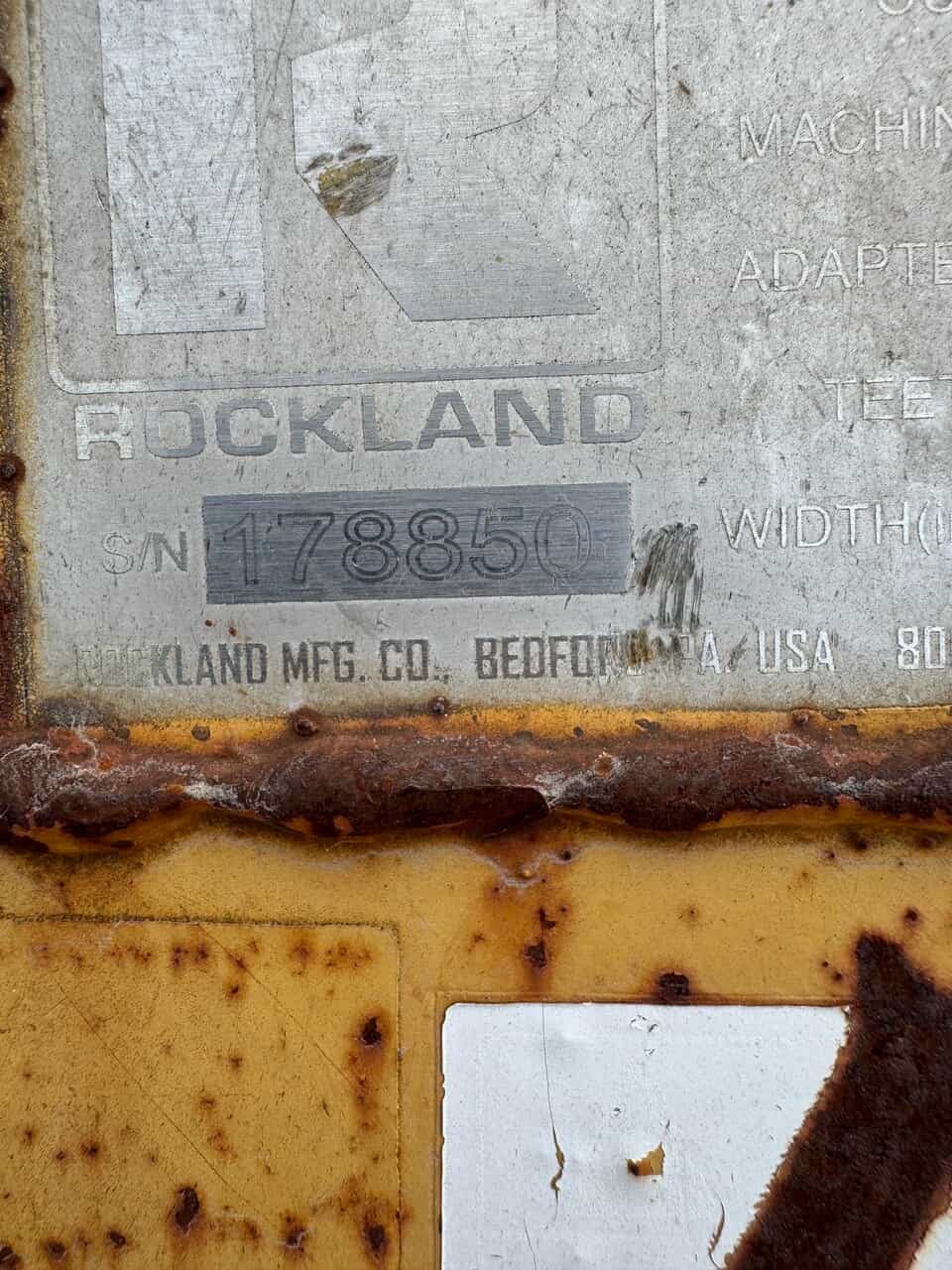 ROCKLAND B LINKAGE BUCKET *PIN GRABBER USE ONLY* MV image 2