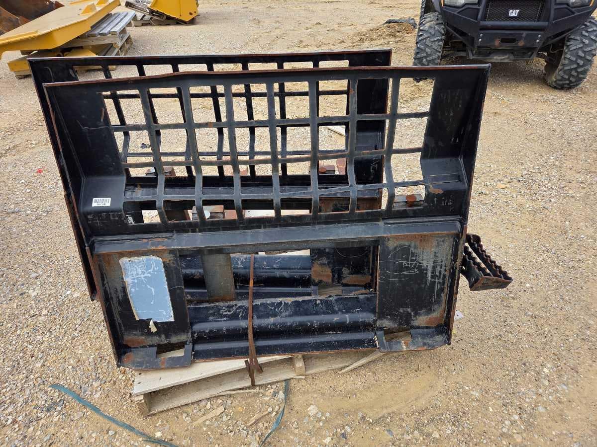CAT CARRIAGE AND 48" FORKS FITS ALL SKID STEERS JBM image 1