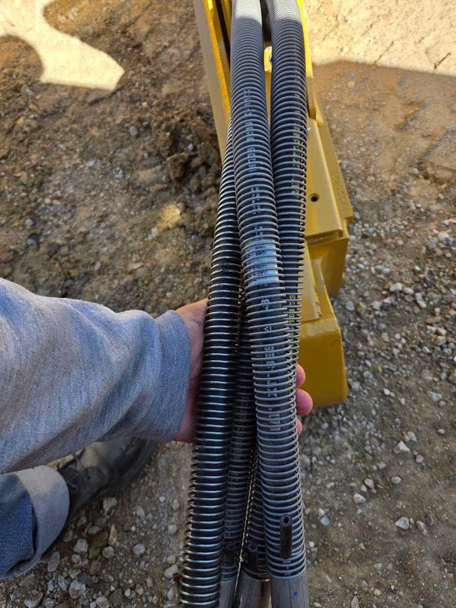 1 SET OF (3) STRAIGHT RIPPER SHANKS FOR D6 RIPPER MQ image 6