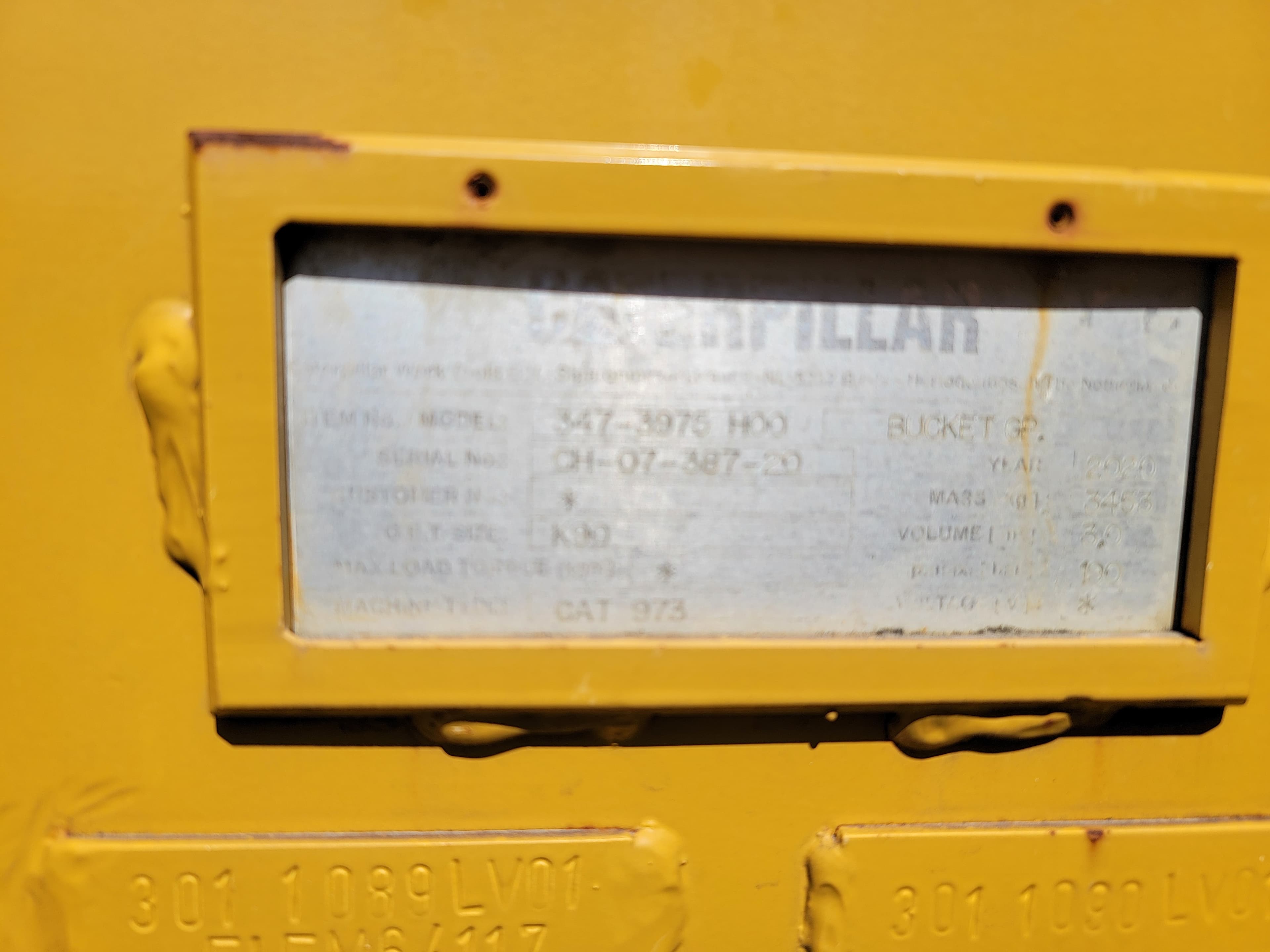 USED 973K MP BUCKET MQ image 1