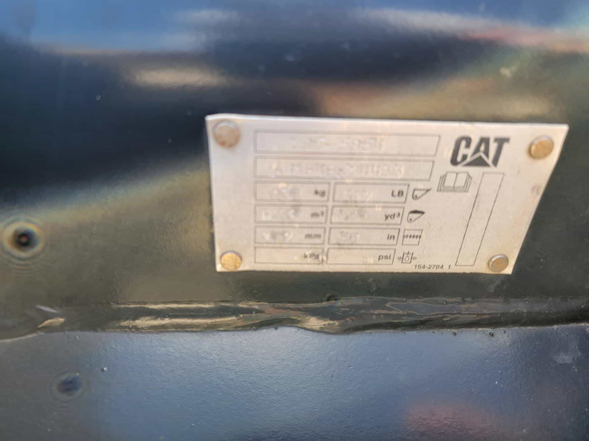 CAT 308 36" BUCKET MQ image 2