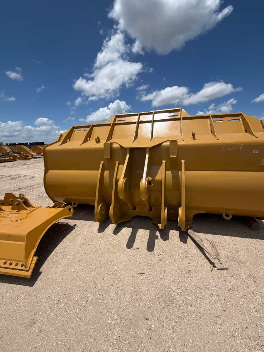 USED 988K SPADE NOSE ROCK BUCKET W/ STRAIGHT EDGES MQ image 2