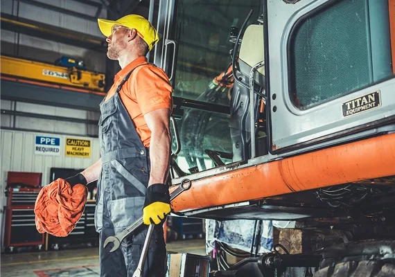 Heavy equipment professional